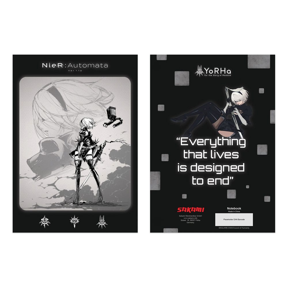 Nier: Automata Ver1.1a Notebook - M 2