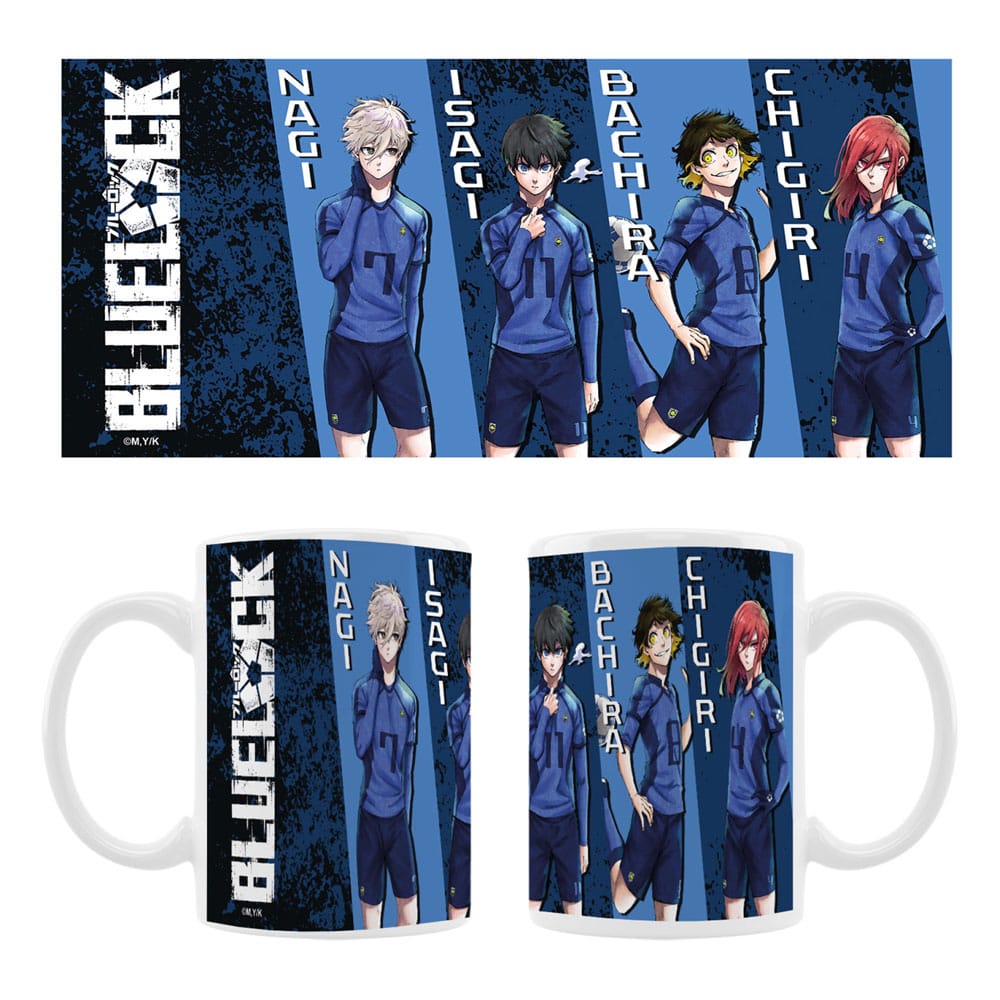 Blue Lock Ceramic Mug Nagi, Isagi, Bachira & Chigiri - M 1