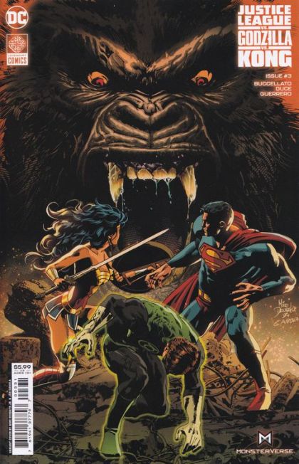 2023 - Justice League vs. Godzilla vs. Kong #3 Var. C - M - ENG - PRE-ORDER 1