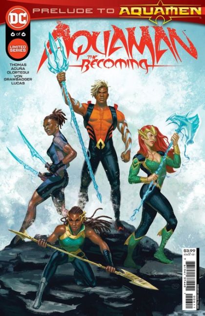 2022 - Aquaman: The Becoming #6 Var. A - Before & After - M - ENG - PRE-ORDER 1