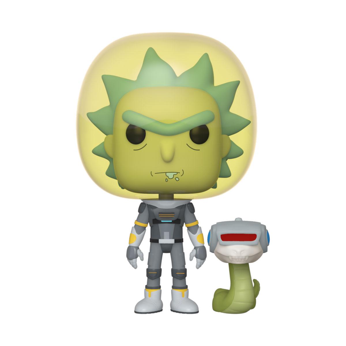 Rick And Morty - Space Suit Rick With Snake Pop - M 1