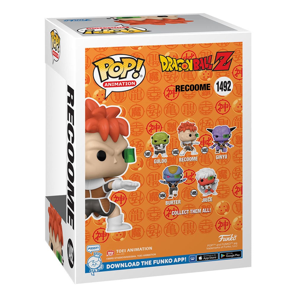 Dragon Ball Z POP! Animation Vinyl Figure Recoome 9 cm - M 3