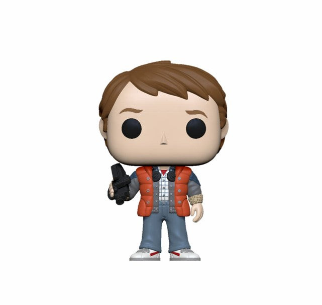 Back To The Future Pop! Vinyl Figure Marty In Puffy Vest 9 cm - M 1