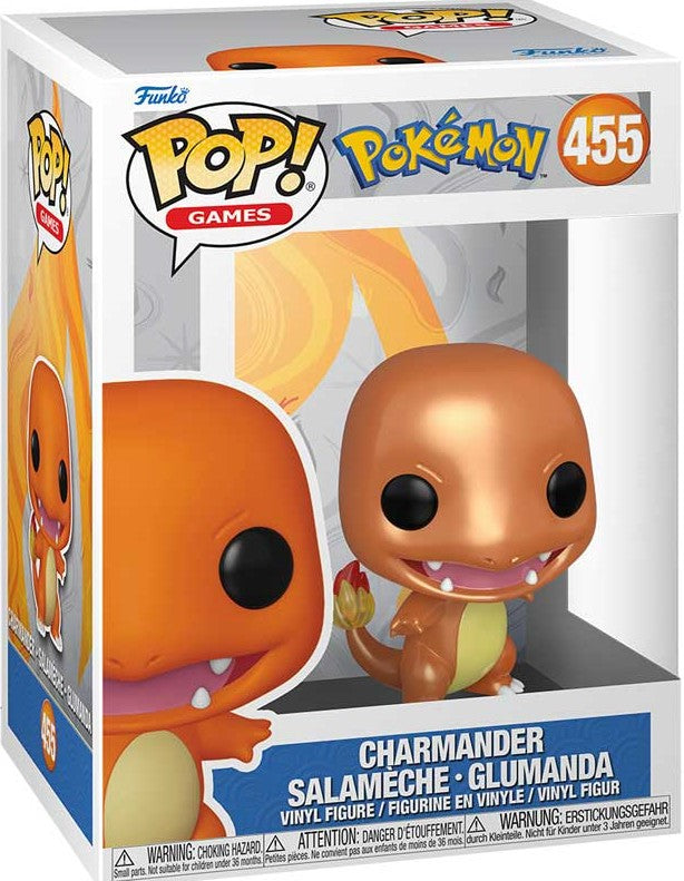 Pokemon Metallic Skin Charmander Pop - M 1