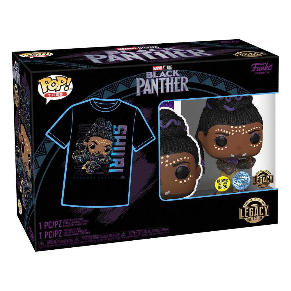 Marvel Studios Black Panther Legacy - Shuri Pop + T-Shirt (M Size) - M 6