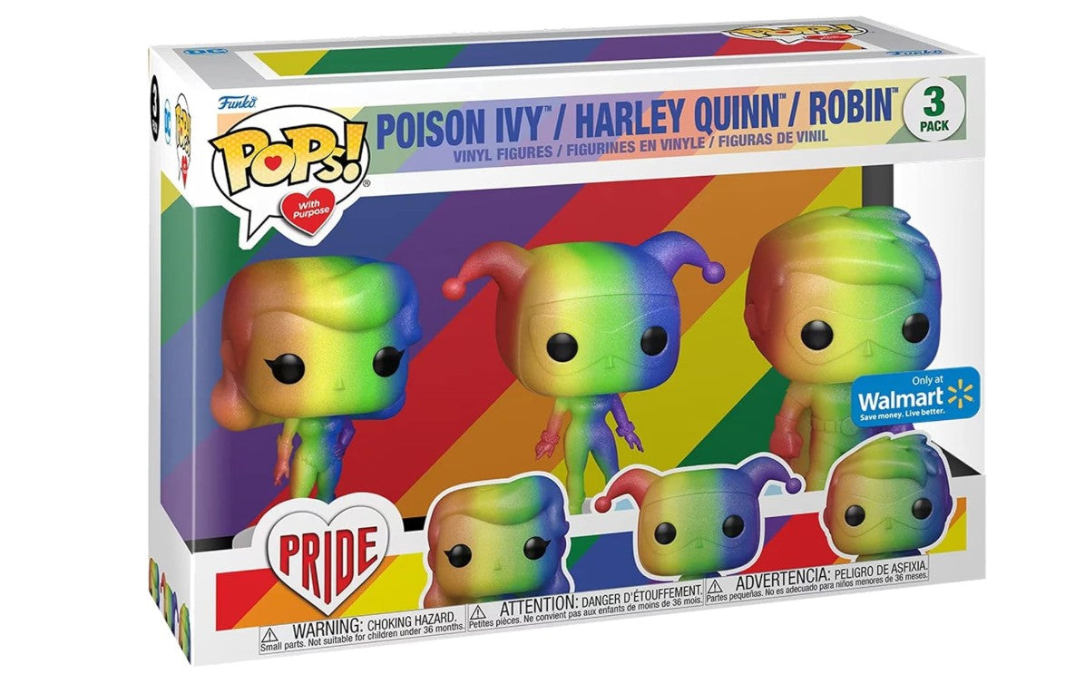 Poison Ivy / Harley Quinn / Robin Pride Pop - M 1