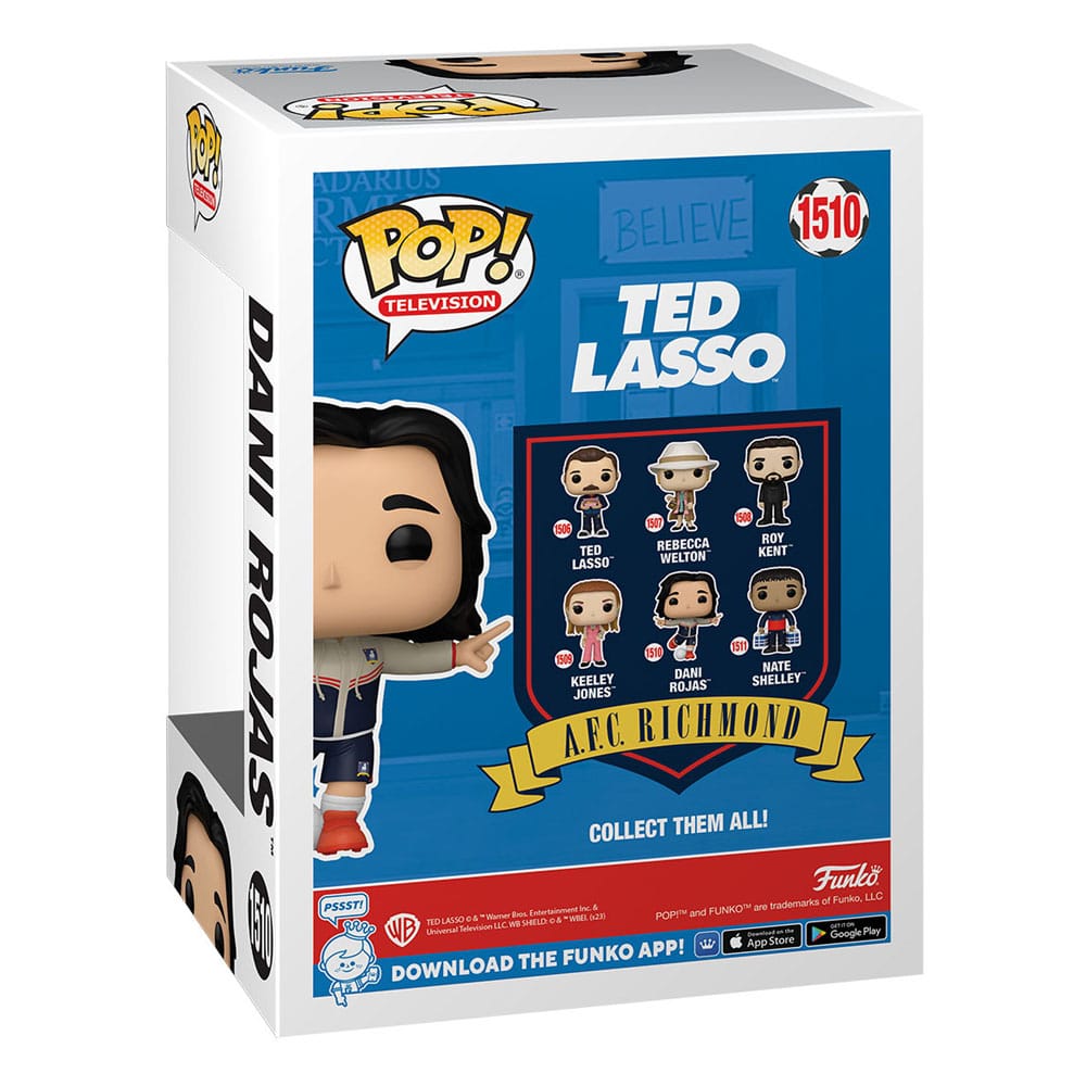 Ted Lasso Pop! Tv Vinyl Figure Dani Rojas 9 Cm - M 3