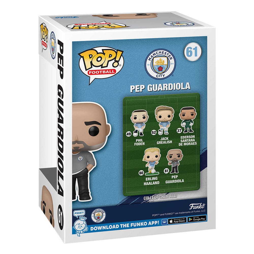 EFL Pop! Football Vinyl Figure Mancity - Pep Guardiola 9 Cm - M 3
