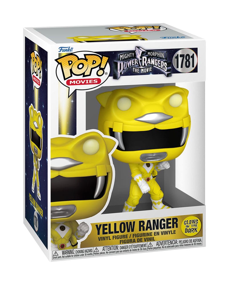 MM Power Rangers: The Movie POP! Yellow Ranger (GITD) 9 cm - M 1