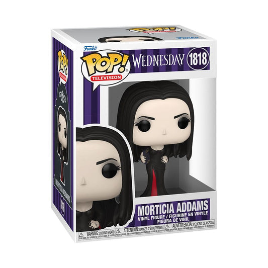 Wednesday POP! TV Vinyl Figure Morticia 9 cm - M 1