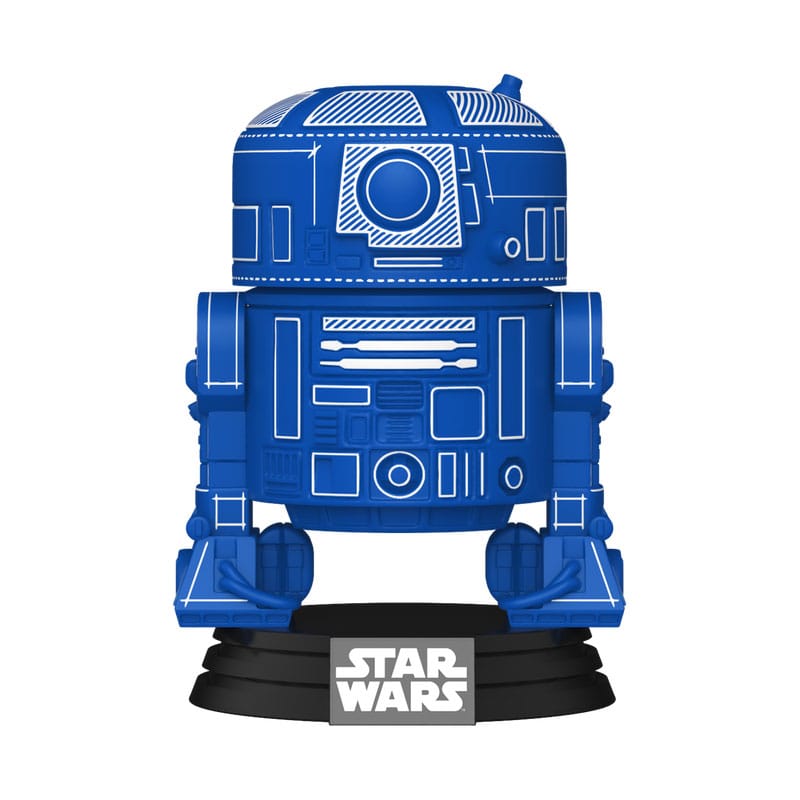 Star Wars Pop! Vinyl Figure Sws11-R2-D2 Bp 9 Cm - M 2