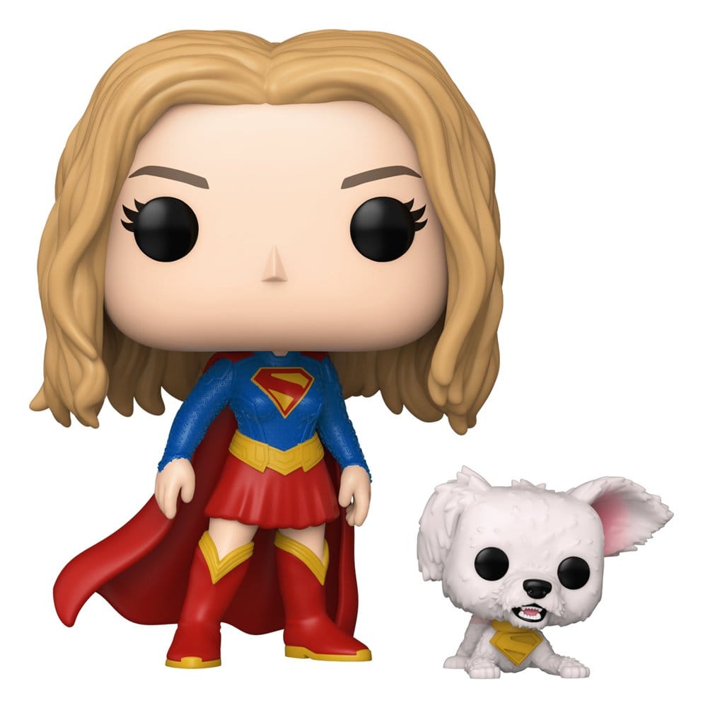 Supergirl (2026) Pop! Heroes Vinyl Figure Supergirl With Puppy Krypto 9 cm - M 2