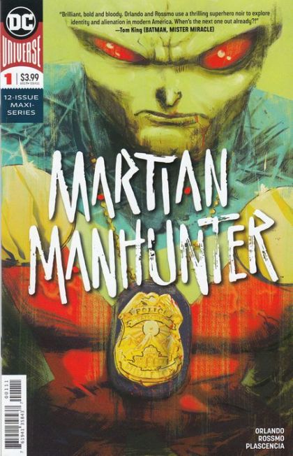 2018 - Martian Manhunter, Vol. 5 #1 Var. A - A Prisoner - M - ENG - PRE-ORDER 1