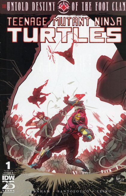 2024 - Teenage Mutant Ninja Turtles: The Untold Destiny of the Foot Clan #1 Var. B - M - ENG - PRE-ORDER 1