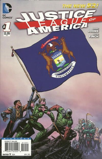 2013 - Justice League of America, Vol. 3 #1 Var. .MI - Chapter One - M - ENG - PRE-ORDER 1