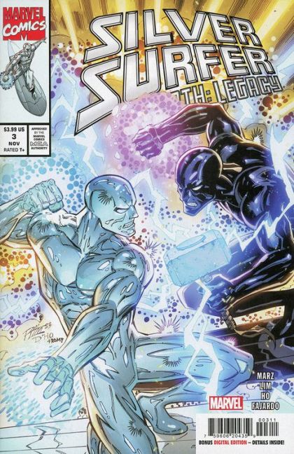2023 - Silver Surfer: Rebirth - Legacy #3 Var. A - Silver & Black - M - ENG 1