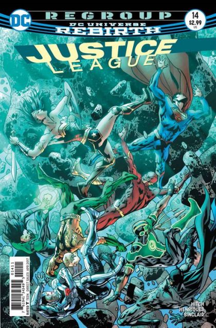 2017 - Justice League, Vol. 2 #14 Var. A - Regroup - M - ENG - PRE-ORDER 1