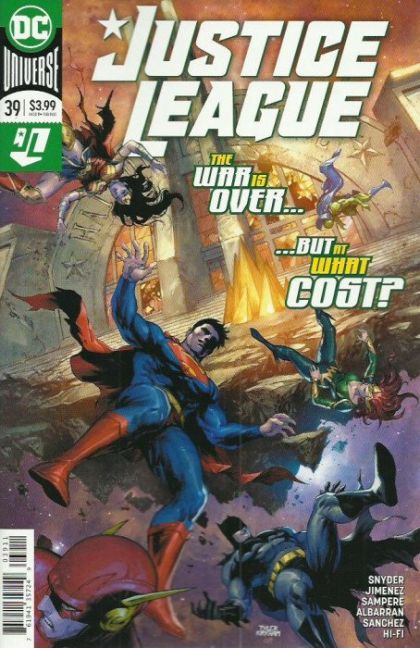 2020 - Justice League, Vol. 3 #39 Var. A - Finale - M - ENG - PRE-ORDER 1