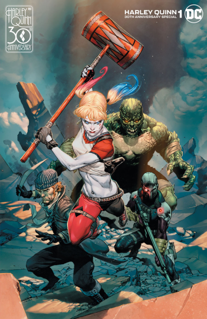 2022 - Harley Quinn: 30th Anniversary Special #1 Var. D - Uncommon Bonds; Cease and Decease; Submissive; How to Train Your Hyena; Criminal Sanity; Siren Soiree; A Legend is Born; The Last Harley Story; Troop Harley Quinn; Harley’s World - M - ENG 1