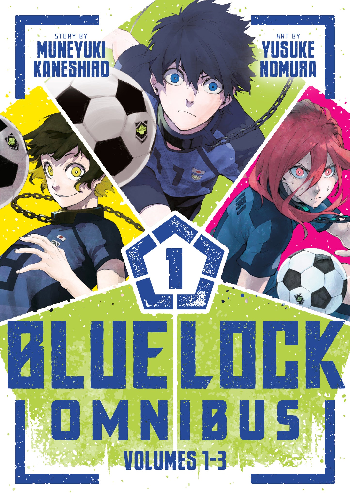 2025 - Blue Lock Omnibus Gn Vol 01 - M - ENG 1