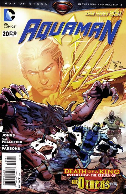 2013 - Aquaman, Vol. 7 #20 Var. A - Interlude:  Skinwalkers - M - ENG - PRE-ORDER 1