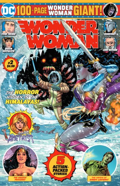 2019 - Wonder Woman 100-Page Giant, Vol. 2 #2 Var. B - The Curse of K2 / Sure Shot / Year One Part 2 / Secret Origin Part 2 / The Cataclysm Part 2: The Blood of Amethyst - M - ENG - PRE-ORDER 1