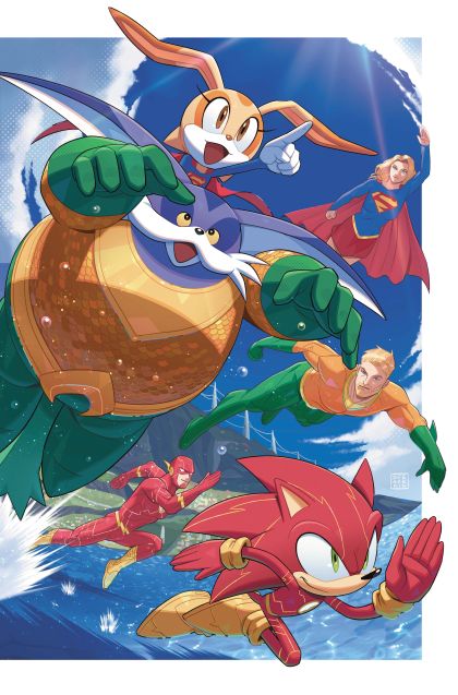 2026 - DC x Sonic the Hedgehog: The Metal Legion #5 Var. B - M - ENG 1