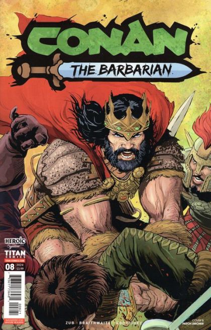 2024 - Conan the Barbarian (Titan Comics) #8 Var. B - M - ENG - PRE-ORDER 1