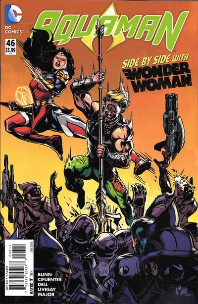 2015 - Aquaman, Vol. 7 #46 Var. A - Amazon In The Amazon - M - ENG - PRE-ORDER 1