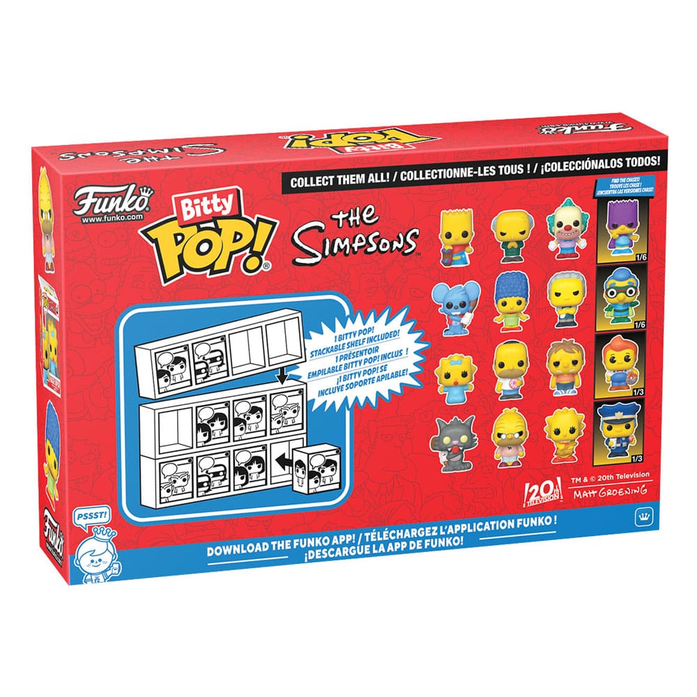 Bitty Pop Simpson Scratchy 4PK - M 4
