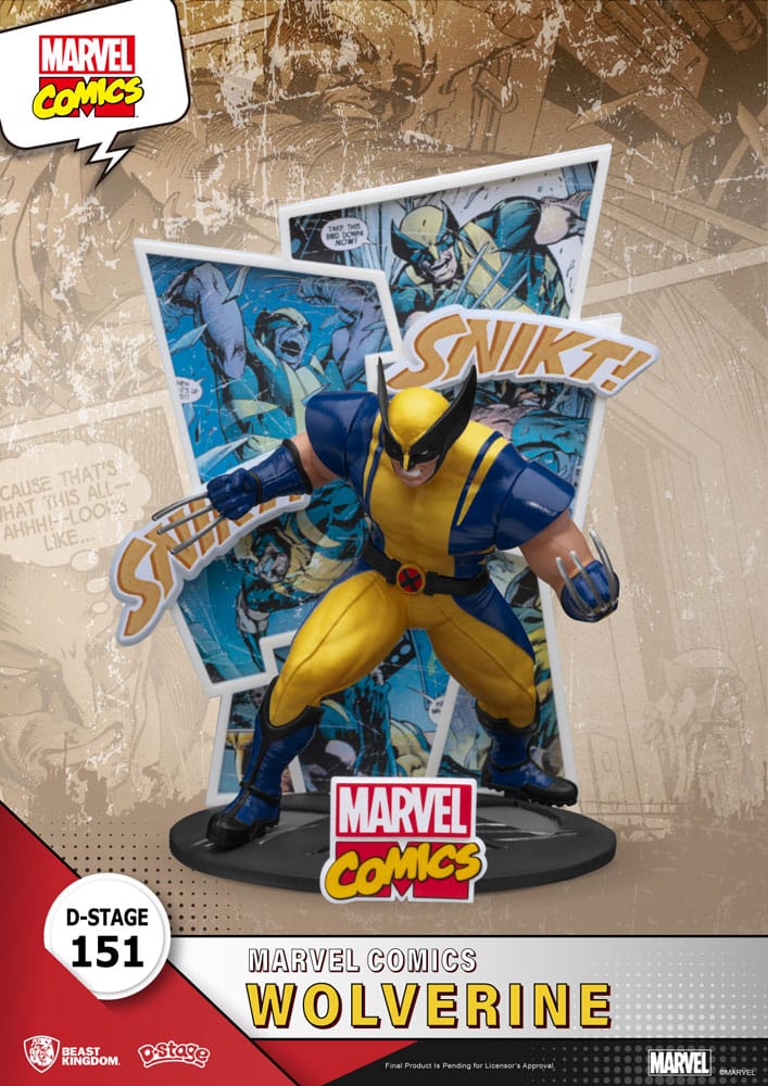 Marvel D-Stage PVC Diorama Wolverine 16 cm - M 1