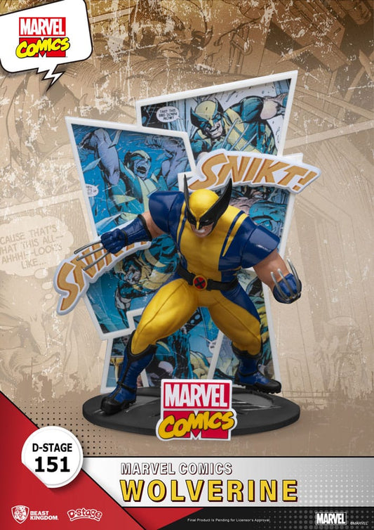 Marvel D-Stage PVC Diorama Wolverine 16 cm - M 1