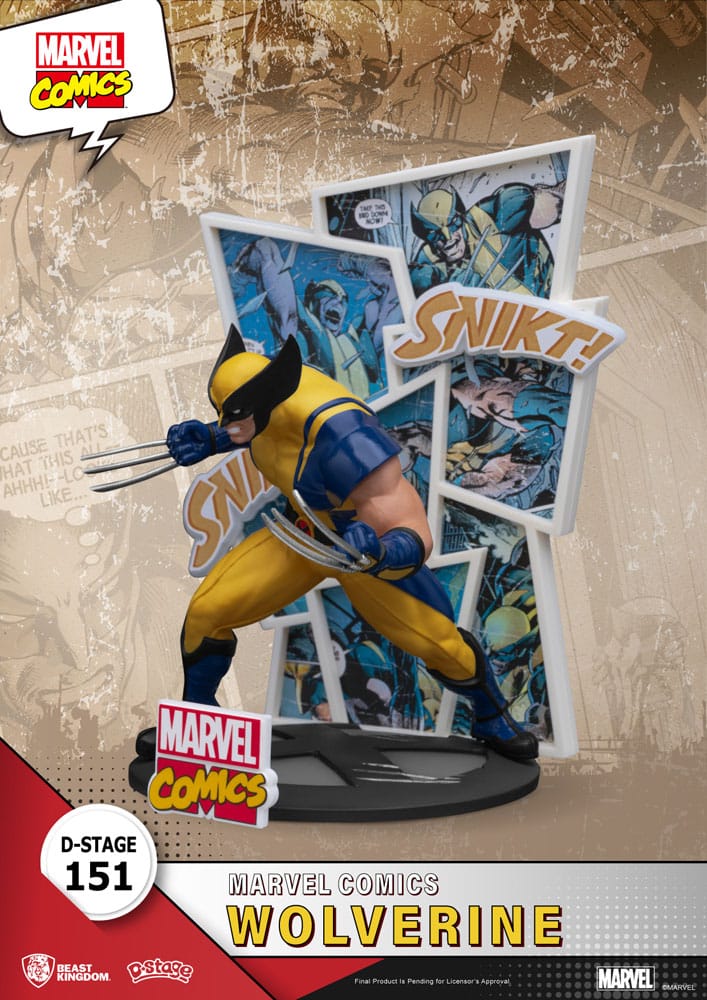 Marvel D-Stage PVC Diorama Wolverine 16 cm - M 2