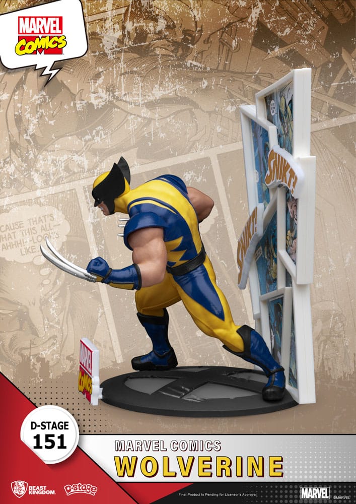 Marvel D-Stage PVC Diorama Wolverine 16 cm - M 3