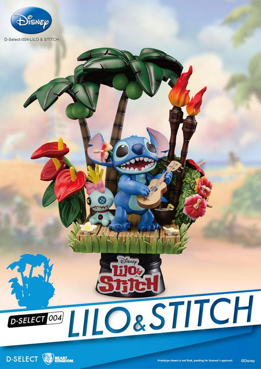 Disney D-Stage PVC Diorama Stitch 14 cm - M 1