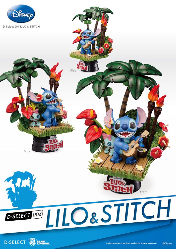 Disney D-Stage PVC Diorama Stitch 14 cm - M 2