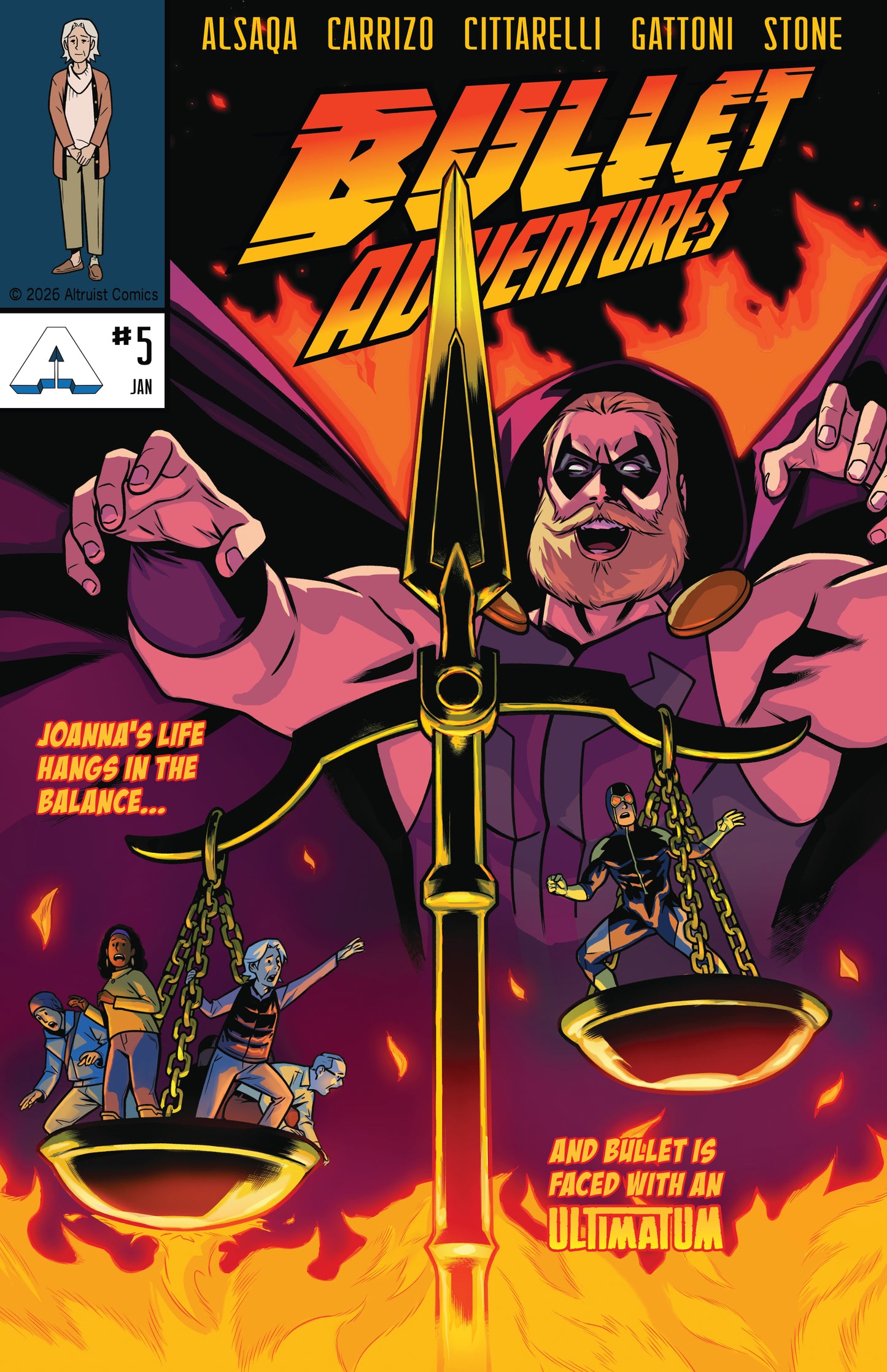 2025 - Bullet Adventures #5 Cvr A Nicolas Carrizo Francesca Cittarelli - M - ENG 1