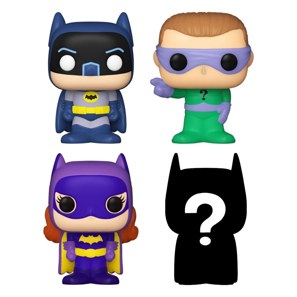 DC Bitty Pop! Vinyl Figure 4-Pack Batman Adam West 2,5 cm - M 2