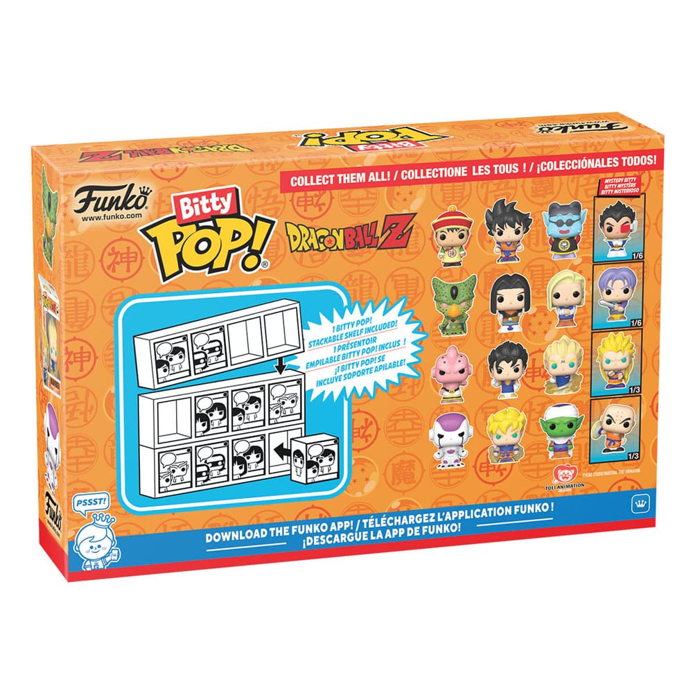 Dragon Ball Bitty Pop! Vinyl Figure 4-Pack Series 1 2,5 cm - Buu - M 3