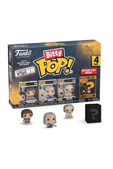 The Lord of the Rings Bitty Pop! Vinyl Figure 4-Pack Frodo 2,5 cm - M 1