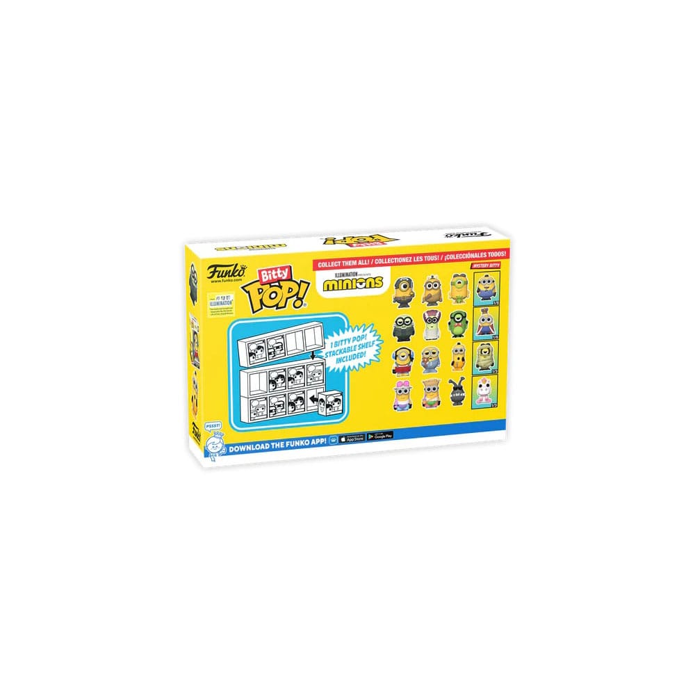 Minions Bitty Pop! Vinyl Figure 4-Pack Young Gru 2,5 cm - M 2