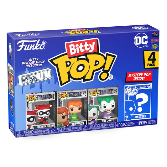 DC Bitty Pop! Vinyl Figure 4-Pack Harley Quinn 2,5 cm - M 1