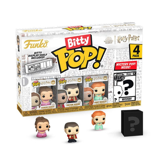 Harry Potter Bitty Pop! Vinyl Figure 4-Pack Hermione 2,5 cm 1