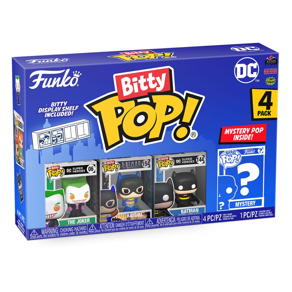 DC Bitty Pop! Vinyl Figure 4-Pack The Joker 2,5 cm - M 1