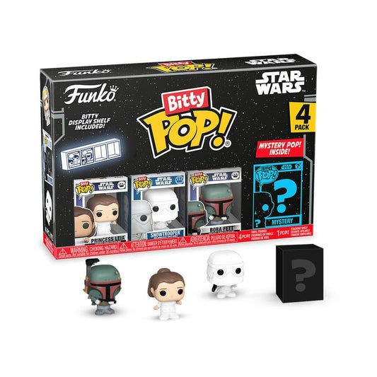 Star Wars Bitty Pop! Vinyl Figure 4-Pack Leia 2,5 cm - M 1