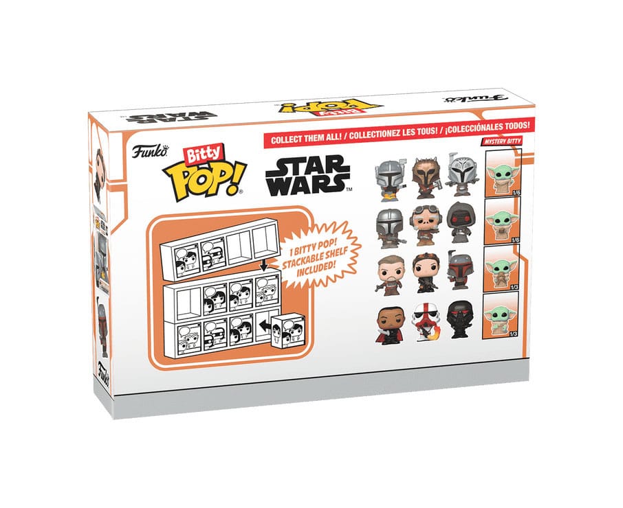 Star Wars Bitty Pop! Vinyl Figure 4-Pack Marshal 2,5 cm - M 2