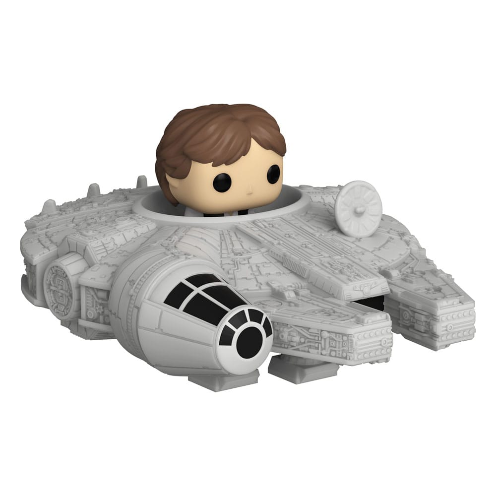 Star Wars Bitty Pop! Han Solo w/Millenium Falcon 2,5 cm 2