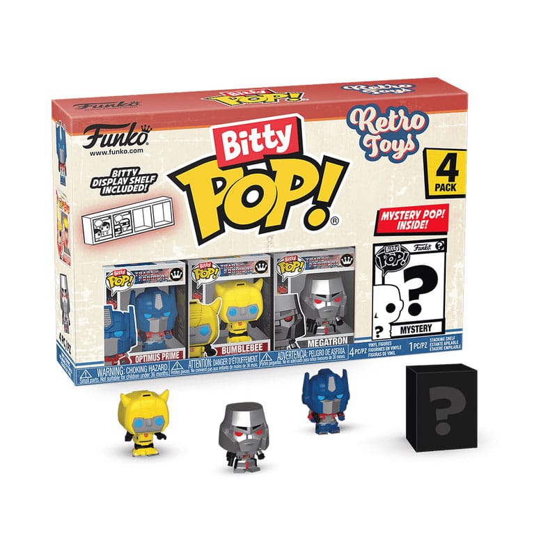 Retro Toys Bitty Pop! Vinyl Figure 4-Pack Transformers 2,5 cm - M 1