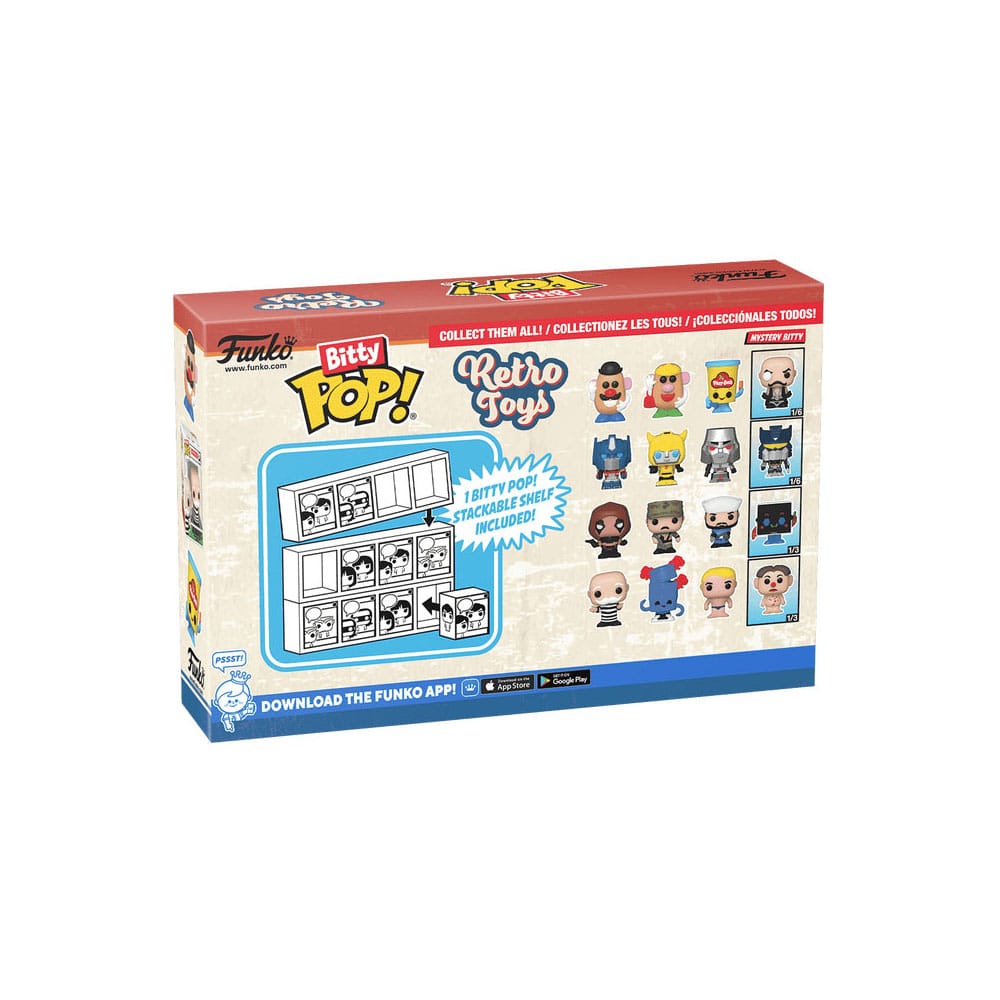 Retro Toys Bitty Pop! Vinyl Figure 4-Pack Transformers 2,5 cm - M 2