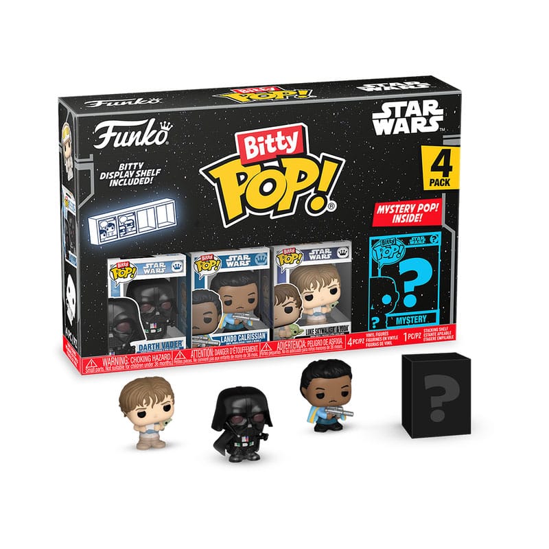 Star Wars Bitty Pop! Vinyl Figure 4-Pack Vader 2,5 cm - M 1